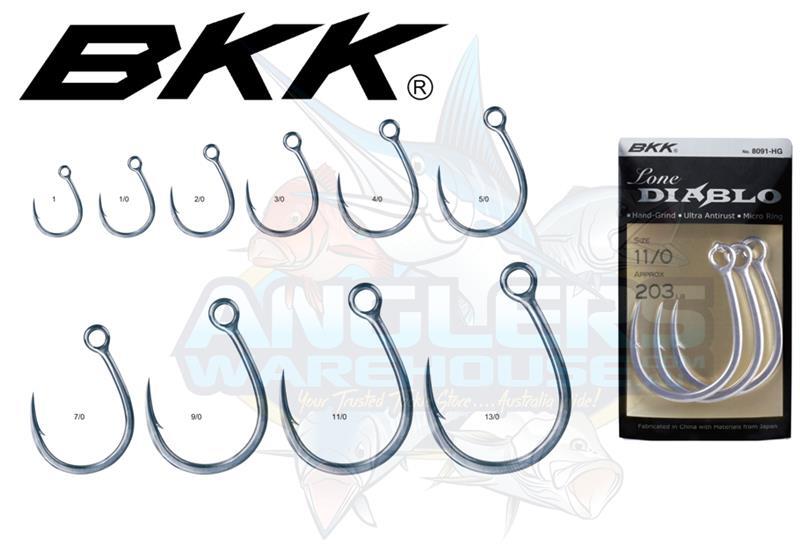 BKK LONE DIABLO INLINE SINGLE HOOKS