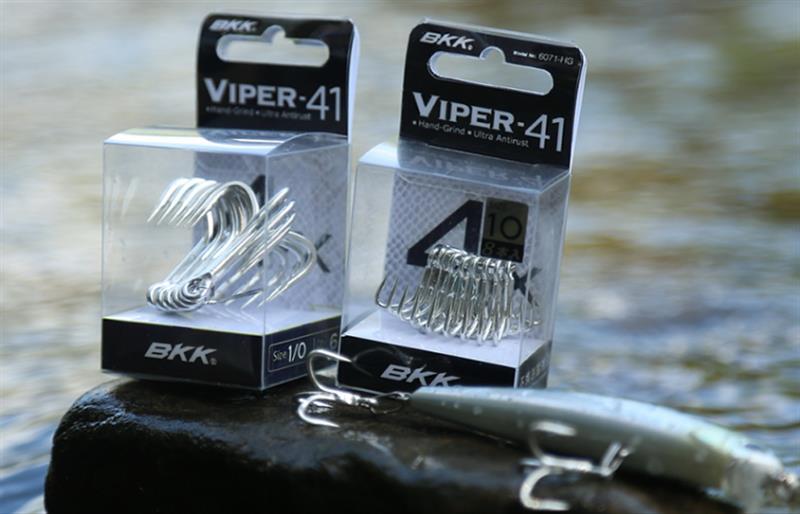 BKK VIPER 41 TREBLE HOOKS