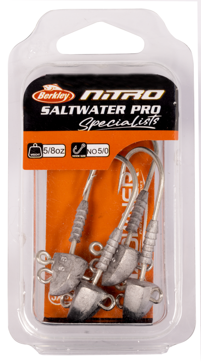 BERKLEY NITRO SALTWATER PRO SPECIALIST JIG HEADS