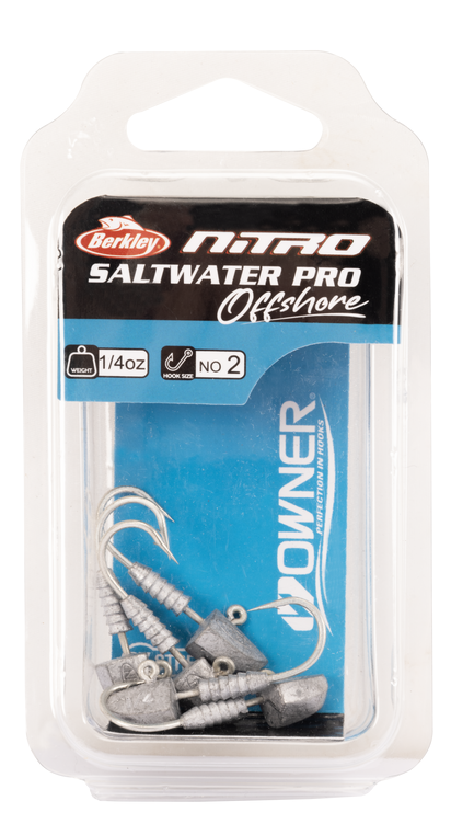 BERKLEY NITRO SALTWATER PRO OFFSHORE JIG HEADS