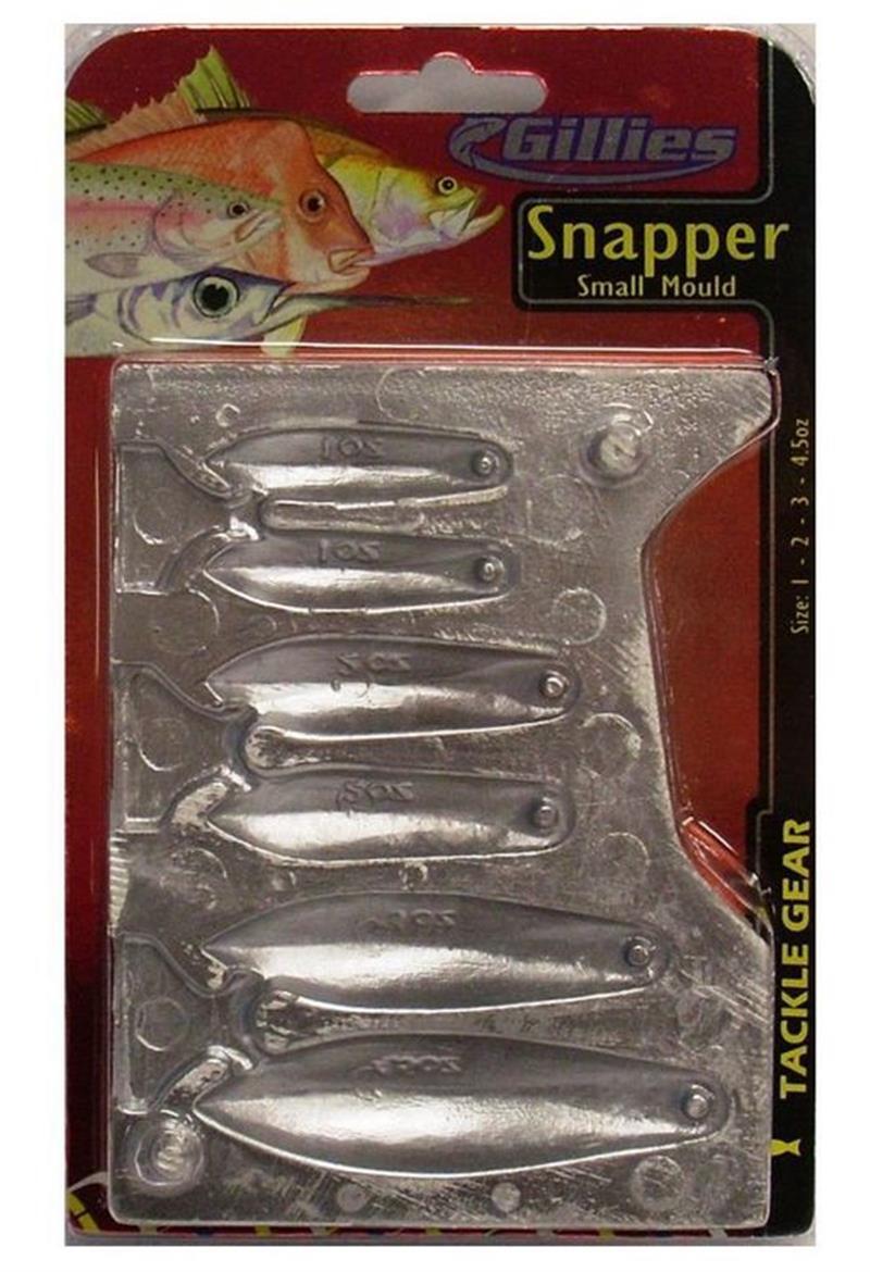 Snapper Sinker Mould Small main image 1