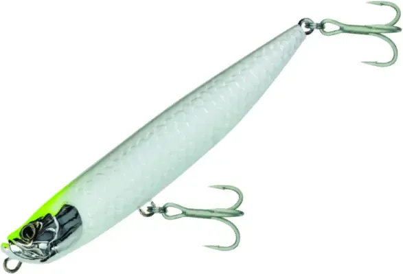 WTD – Lot De 12 Leurres Flottants Surface 90 F – 90 Mm, 12 G, Hameçons VMC #2 – Walk-the-Dog – Pour Brochet Et Perche