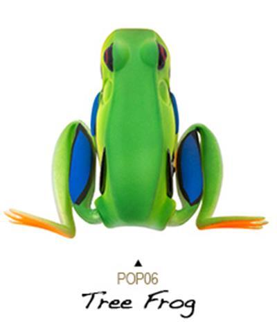 Lunkerhunt Prop Frog - Green Tea