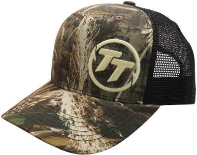 Realtree Fishing Blue Performance Hat Cap, Mesh Back Camo