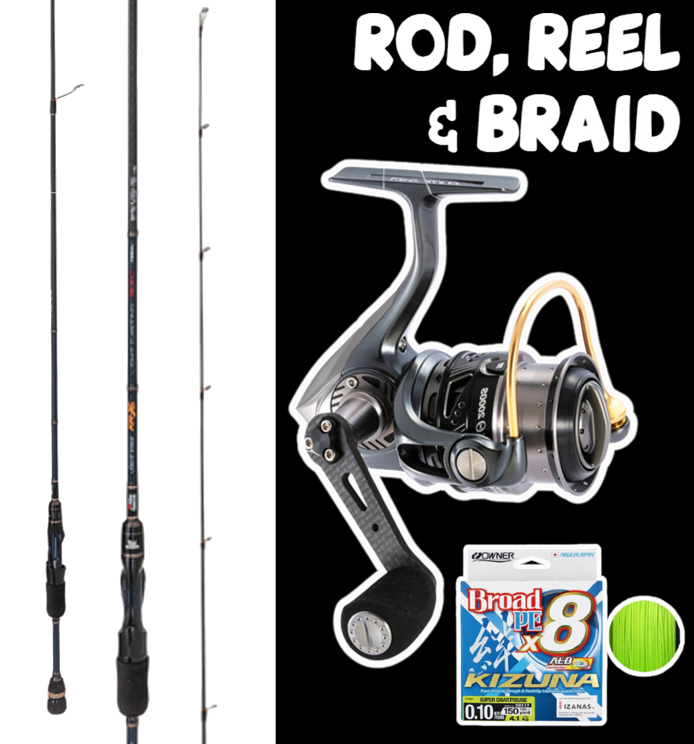 ABU GARCIA SPIN ROD & REEL COMBO