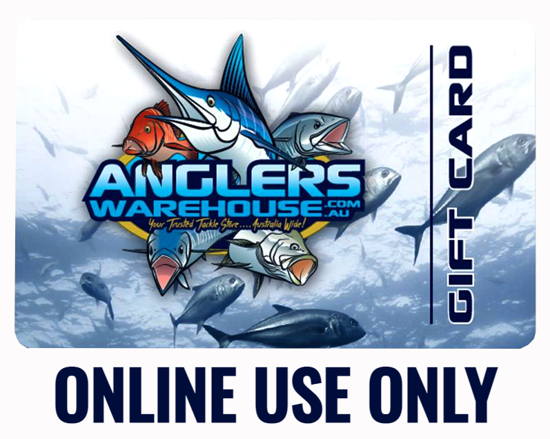 ANGLERS WAREHOUSE E GIFT CARD - ONLINE USE ONLY