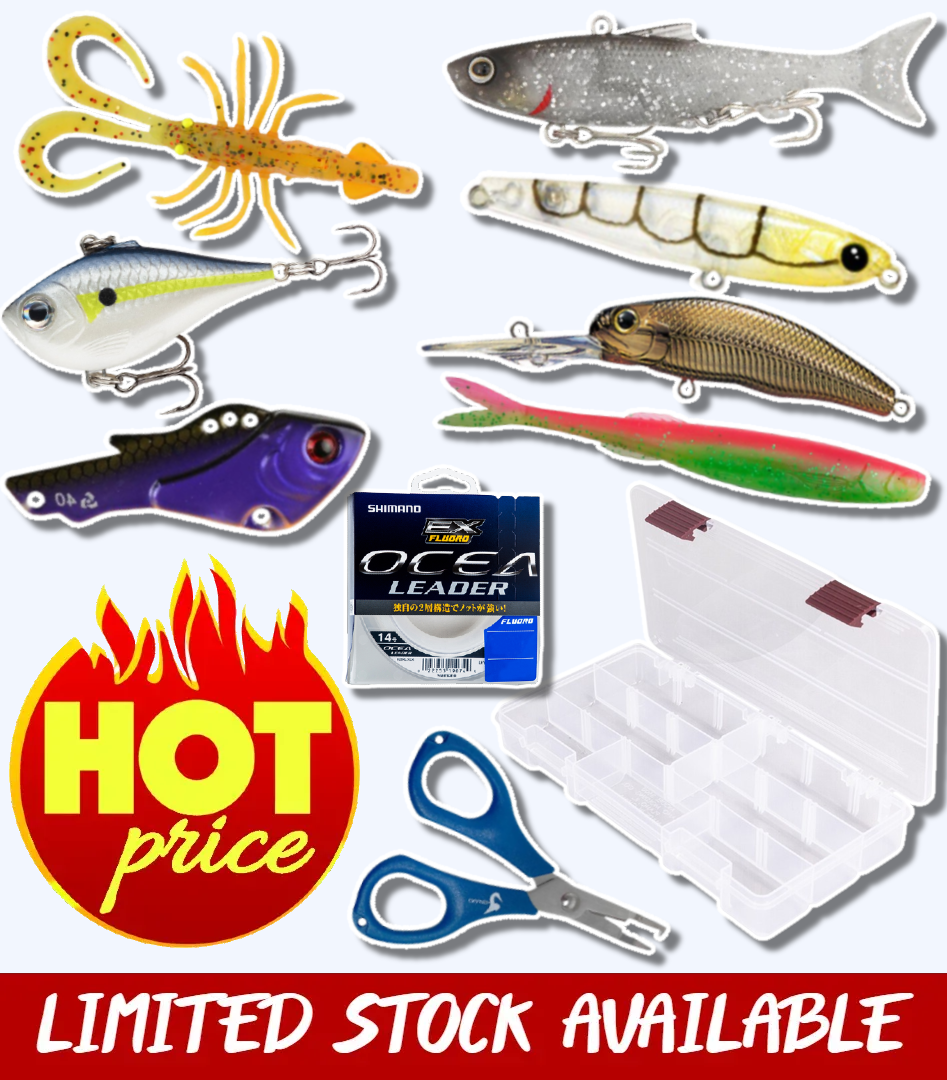 AW FISHING LURE PACK ESTUARY BUNDLE PACK