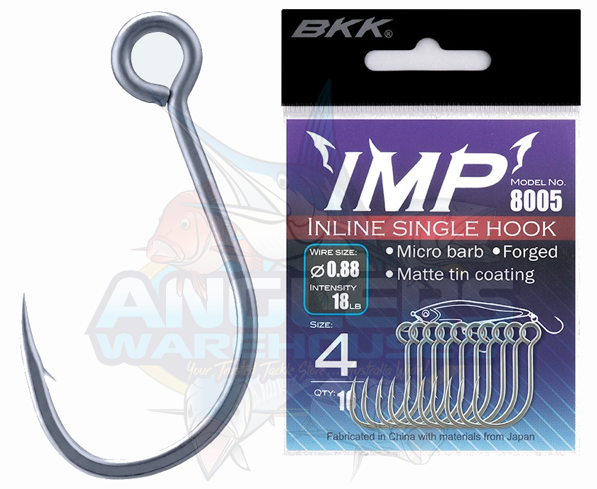 BKK IMP INLINE SINGLE HOOKS