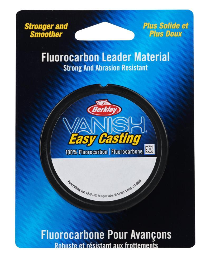 BERKLEY VANISH FLUOROCARBON LINE 50yds - 4lb