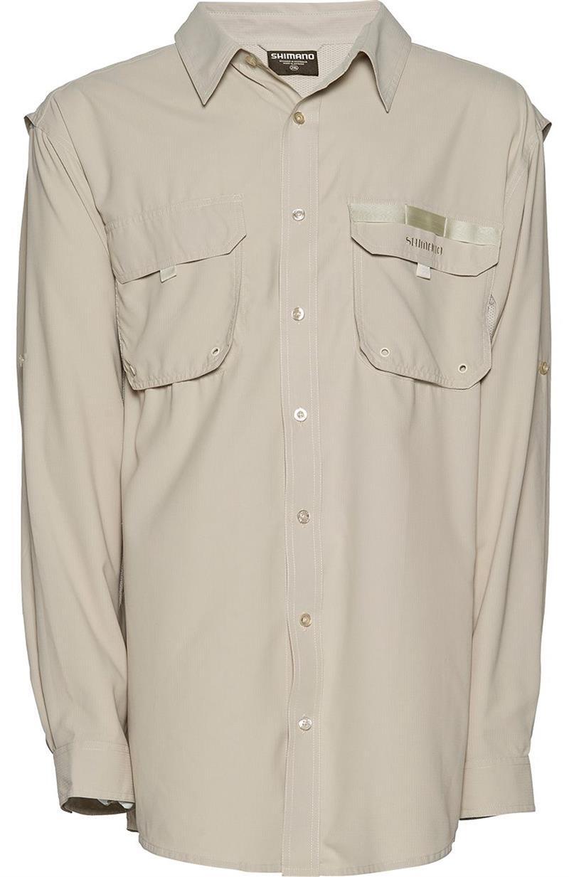 SHIMANO VENTED SHIRT OATMEAL