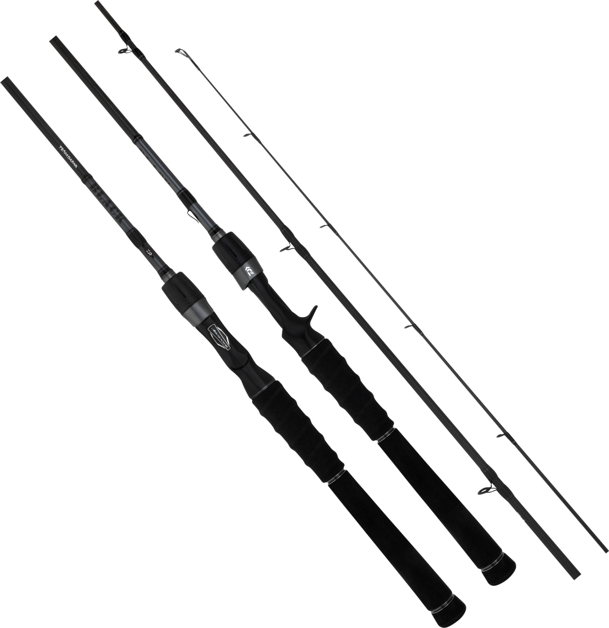 DAIWA 23 TD BLACK BAITCAST ROD