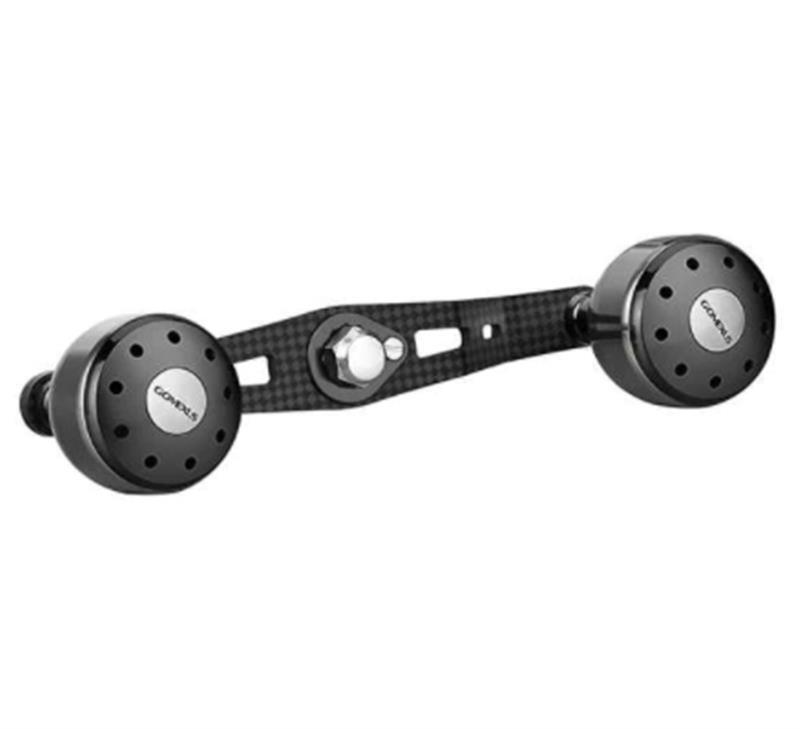 GOMEXUS 105mm BAITCAST CARBON FIBRE POWER HANDLE WITH CNC KNOB