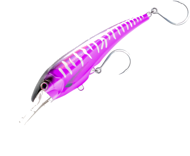 Nomad Design DTX Minnow - 200mm - Hot Purple Glow - TackleDirect