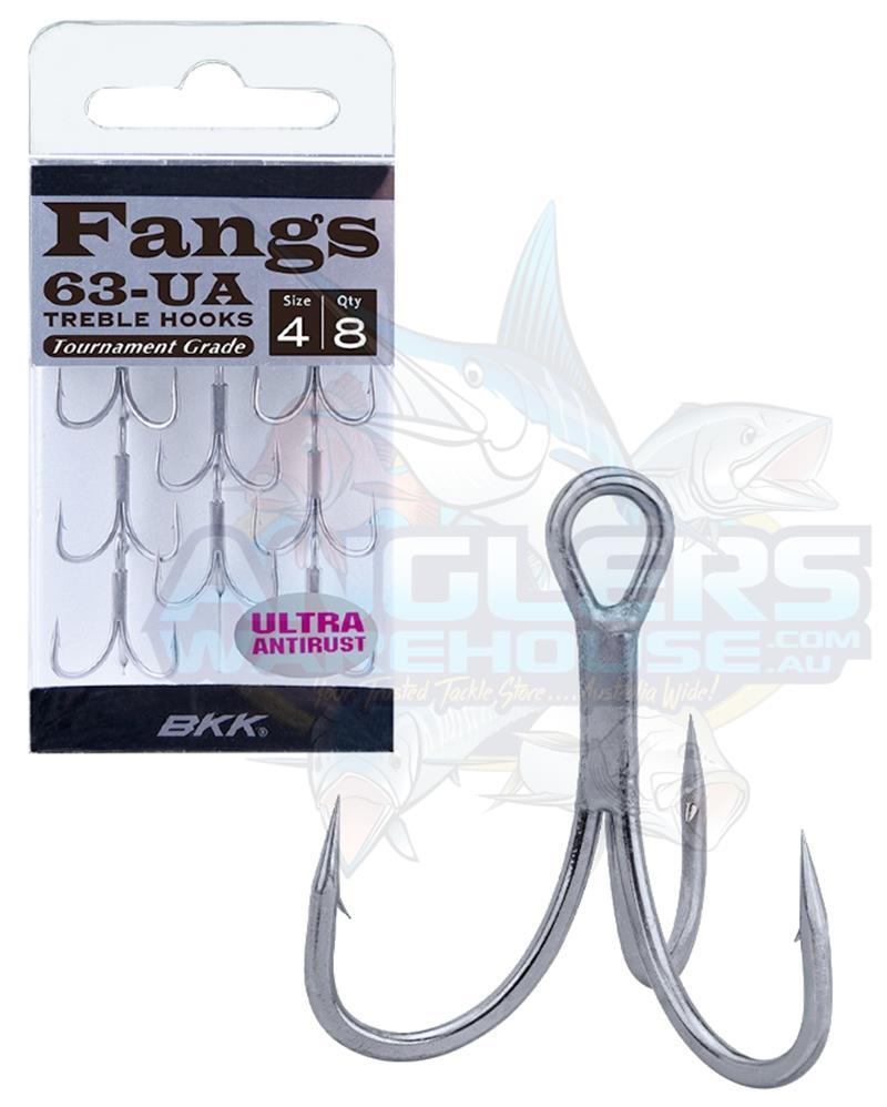 BKK FANGS BT663-UA TREBLE HOOKS