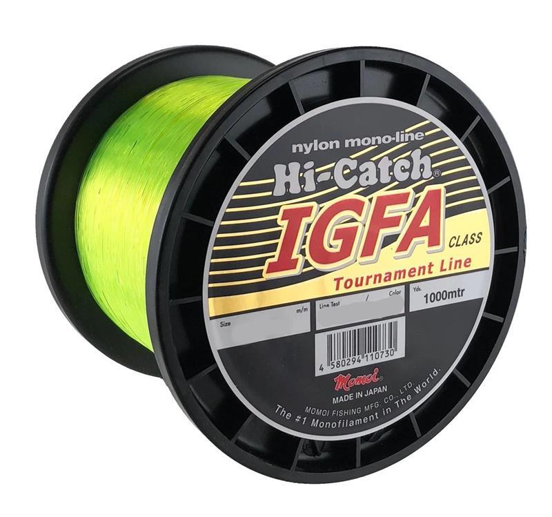 MOMOI HI-CATCH IGFA MONO LINE 1000m FLUORO YELLOW