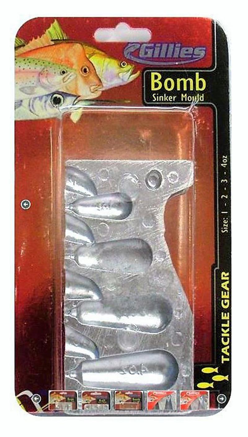 Buy Approved Sinker Moulds To Ease Fishing 