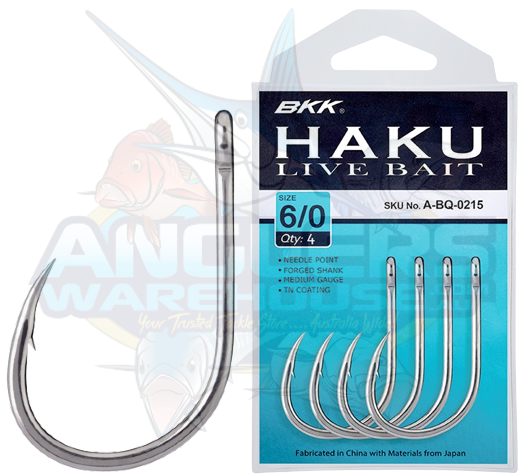 BKK HAKU LIVE BAIT HOOK PACK