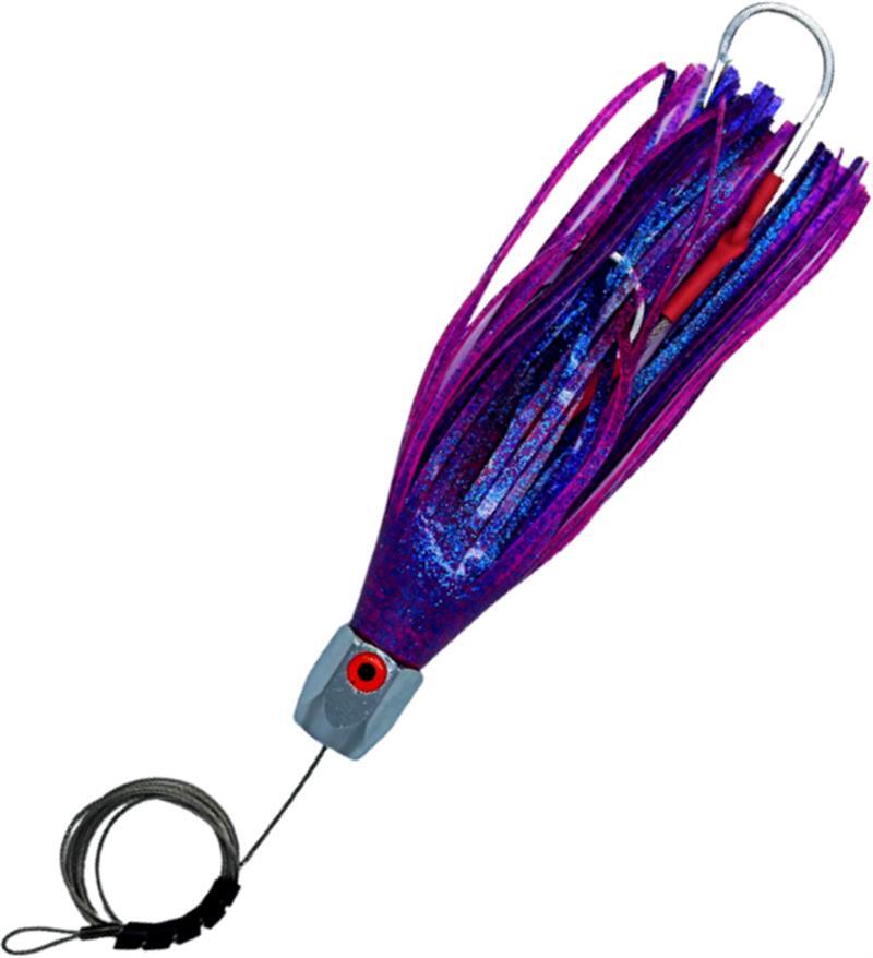 HEX HEAD TROLLING LURE RIGGED 6.5 INCH - 90g