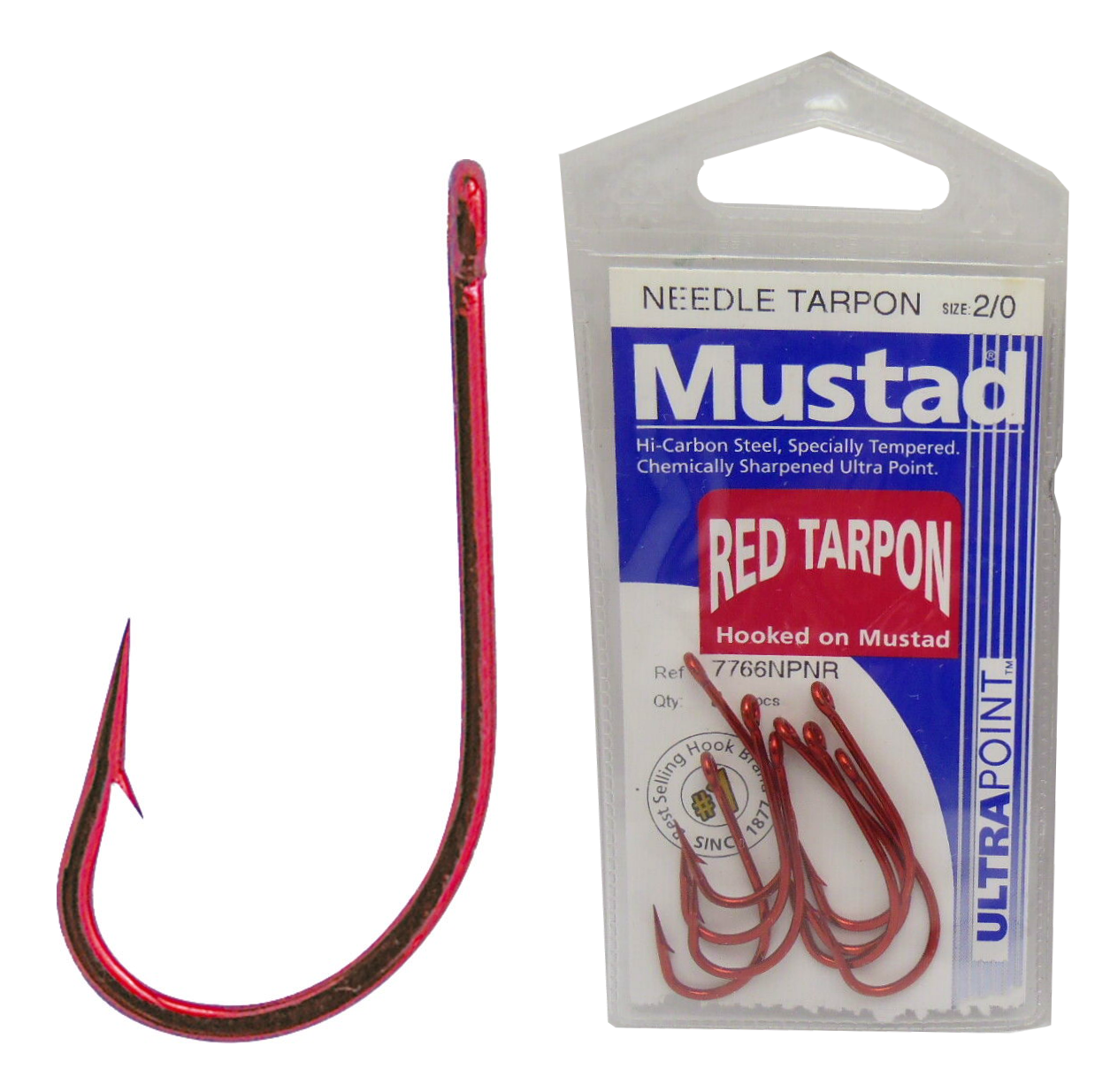 MUSTAD RED TARPON PRE PACK HOOKS