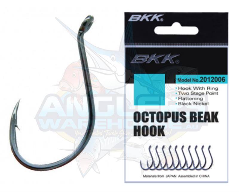 BKK Octopus Beak Hook - 3/0 - 8 Pack