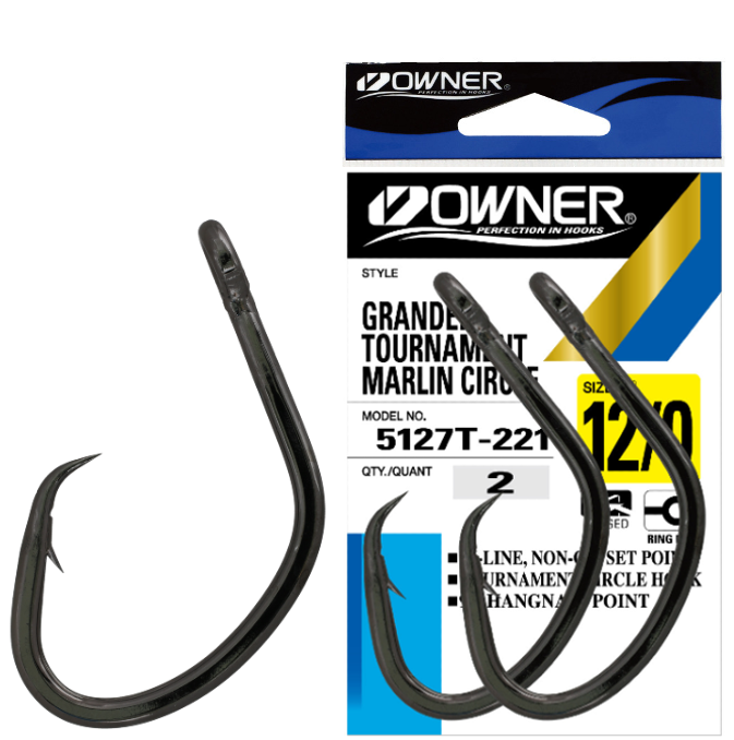 OWNER 5127T GRANDER TOURNAMENT MARLIN CIRCLE HOOKS