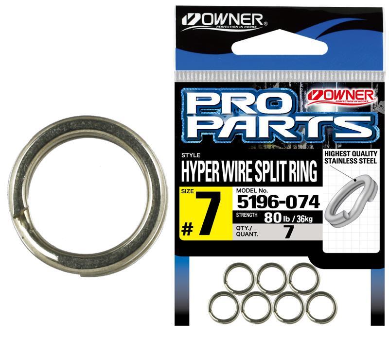 OWNER HYPER WIRE SPLIT RINGS