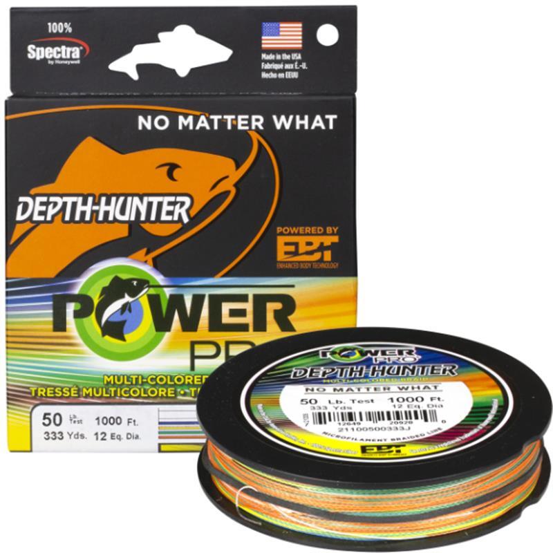 Shimano Power Pro Depth Hunter Braided Fishing Line PowerPro 333yds