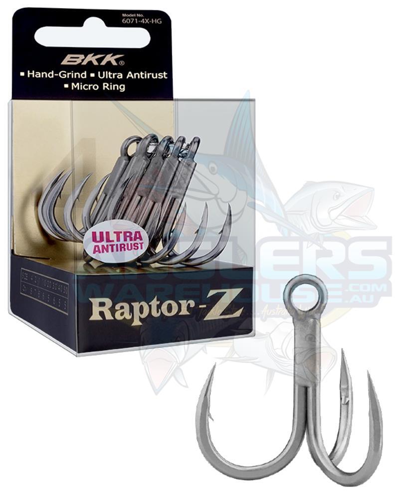 BKK RAPTOR Z TREBLE HOOKS