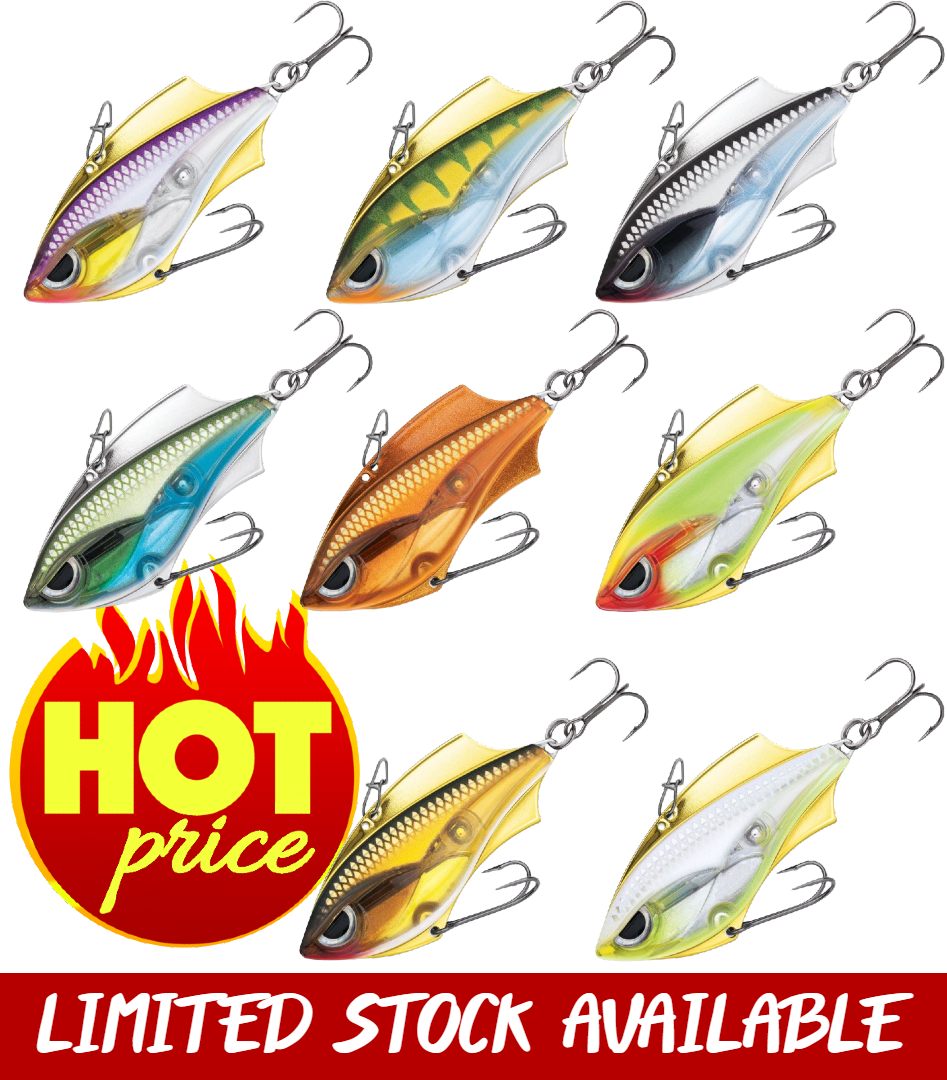 AW FISHING LURE PACK - RAPALA RAP-V BLADE 8 LURE PACK