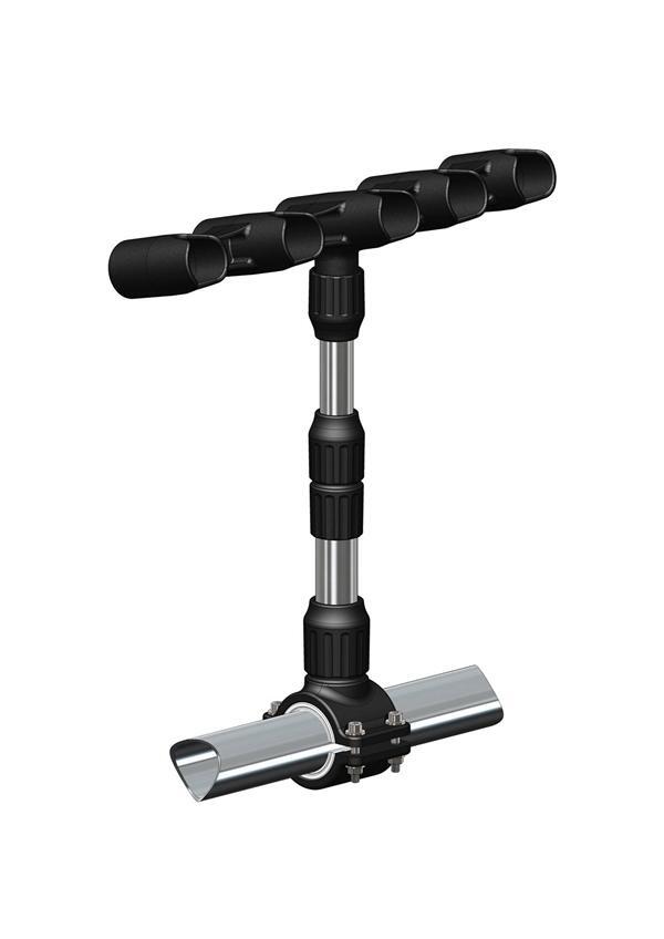 RODEZI RACK ADJUSTABLE FISHING ROD HOLDER FOR BOATS & CARS