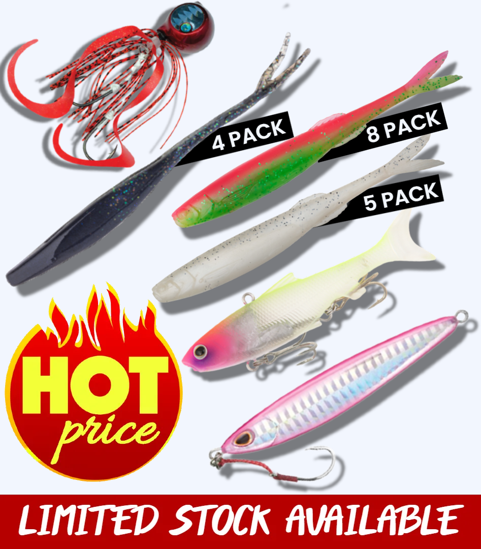 AW FISHING LURE PACK - MIXED SNAPPER LURE PACK