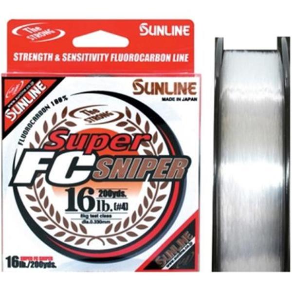 Sunline Super FC Sniper Fluorocarbon Line 6lb 200yd
