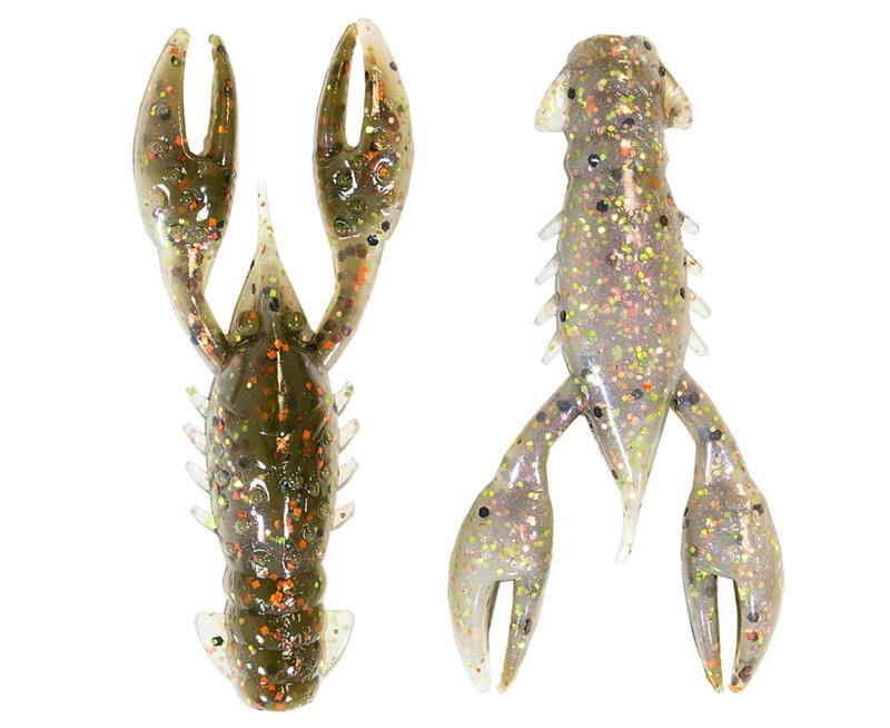 Z-Man TRD CrawZ 2.5" Soft Bait – Realistic Crawfish Imitation For Ned Rig & Finesse Fishing