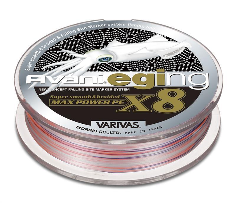 VARIVAS AVANI MAX POWER EGING X8 BRAID LINE 150m WHITE