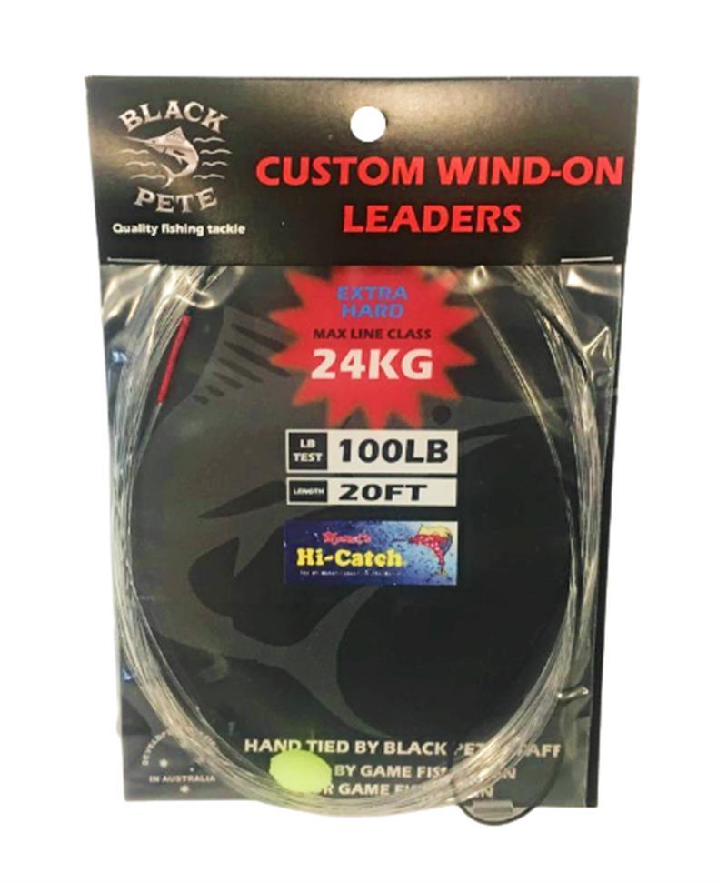 BLACK PETE CUSTOM WIND ON LEADER 20ft