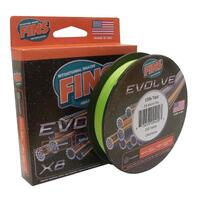 FINS EVOLVE X8 BRAID LINE 300yds CHARTREUSE