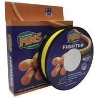 FINS FIGHTER PRT X4 BRAID LINE 150yds YELLOW