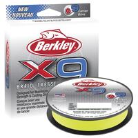 BERKLEY X9 BRAID LINE 150m GREEN