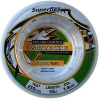 SUPERFLEX SUPERLON NYLON COATED 7 STRAND WIRE 10m