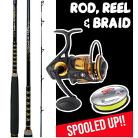 ALLROUNDER BOAT ROD &amp; REEL COMBO
