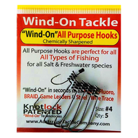 AUSSIE TACKLE KNOTLESS ALL PURPOSE HOOKS