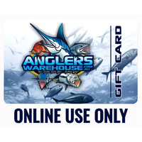 ANGLERS WAREHOUSE E GIFT CARD - ONLINE USE ONLY