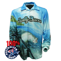 BIG FISH SALTY BARRA II LONG SLEEVE SHIRT