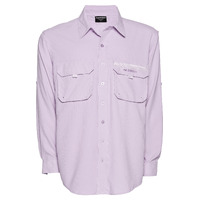 SHIMANO LADIES VENTED SHIRT LILAC