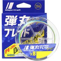 MAJORCRAFT DANGAN X8 BRAID LINE 150m MULTI COLOUR