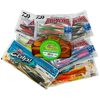 REEFIES SOFT PLASTIC LURE PACK