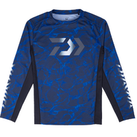 DAIWA SPLASH LONG SLEEVE FISHING JERSEY BLUE