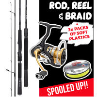 DAIWA ULTIMATE TRAVEL ROD &amp; REEL COMBO