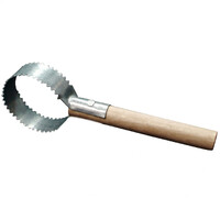 FISH SCALER WOODEN HANDLE