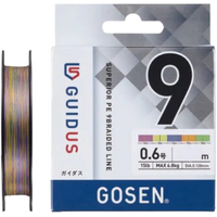 GOSEN GUIDUS PE X9 BRAID LINE MULTI COLOUR 300m